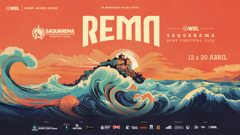 Prefeitura de Saquarema apresenta o REMA WSL Saquarema Surf Festival em memória a Leo Neves