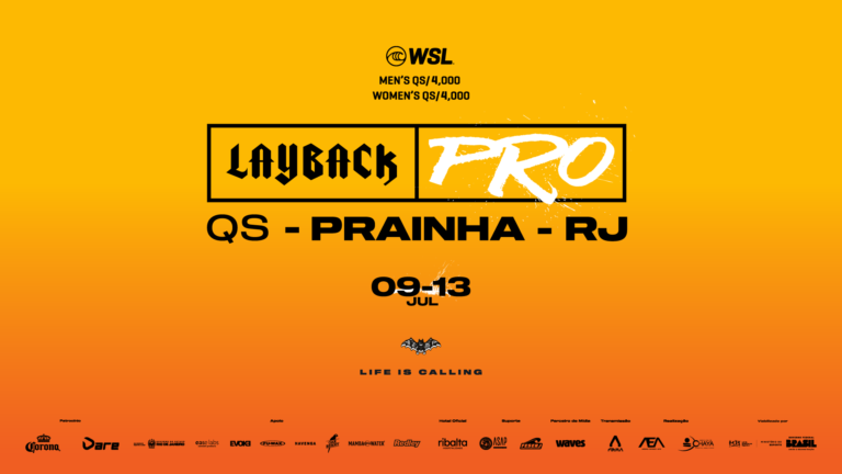 WSL Layback Pro Prainha Rio confirmado com status QS 4000
