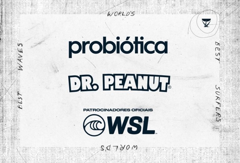 Probiótica e Dr. Peanut anunciam patrocínio à WSL no Brasil e reforçam compromisso com o esporte