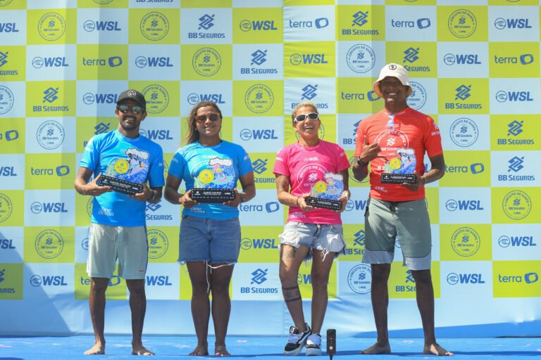 Surfistas locais Michel Roque e Juliana Santos vencem a última etapa do Circuito Banco do Brasil de Surfe 2025