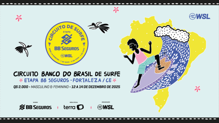Circuito Banco do Brasil de Surfe 2025 encerra temporada em Fortaleza durante o Festival Tamo Junto BB
