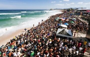 WSL amplia fronteiras e transforma etapas em grandes festivais de esporte, música e cultura