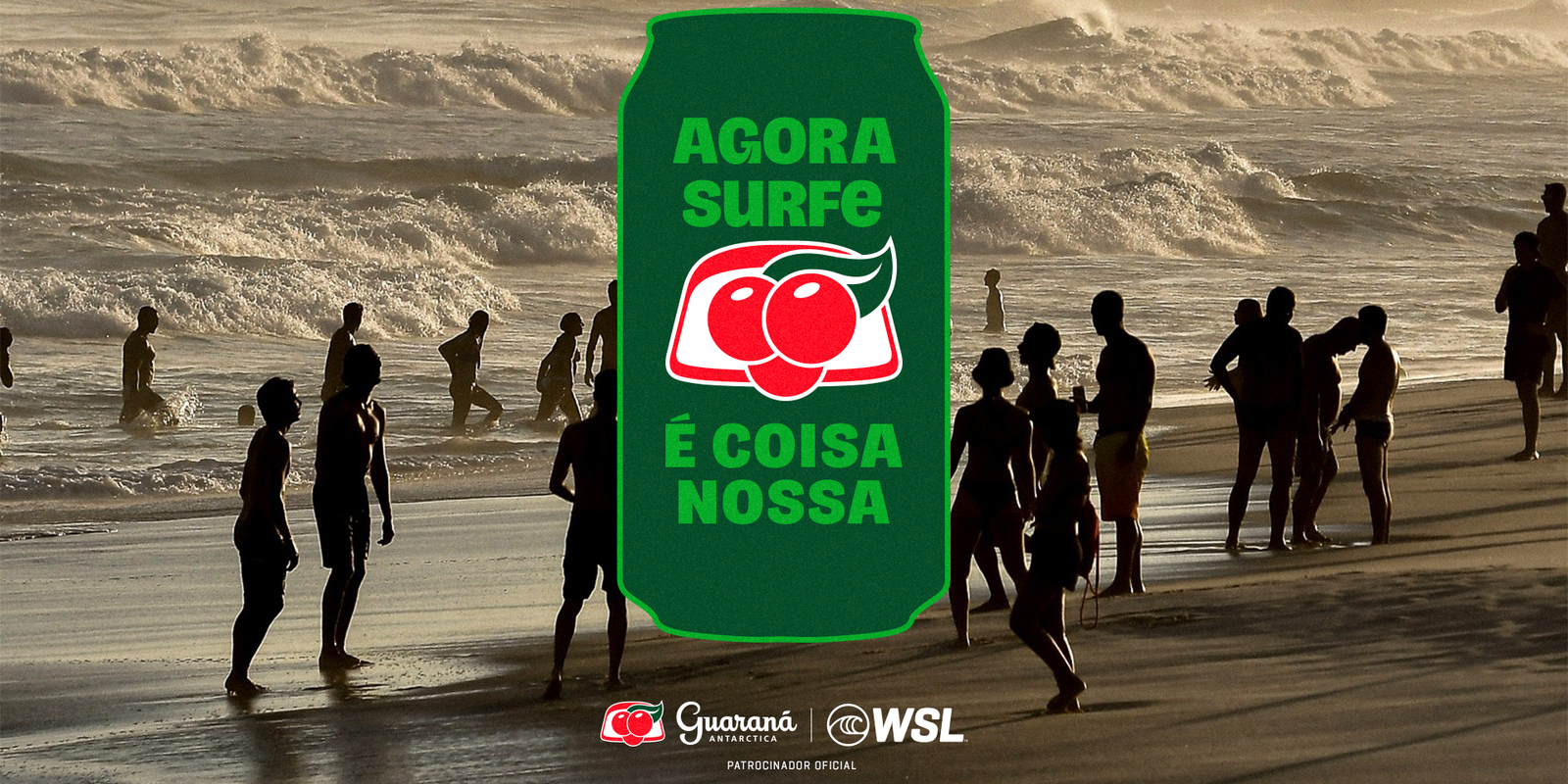 WSL e Guaraná Antarctica celebram a brasilidade em parceria para o VIVO Rio Pro 2026