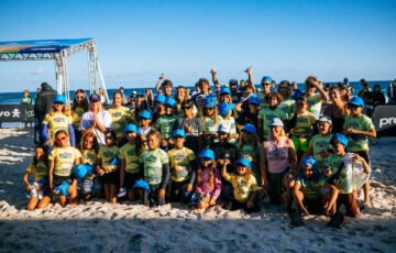 Nova geração de surfistas de Saquarema participa do WSL Rising Tides durante o VIVO Rio Pro apresentado por Corona Cero
