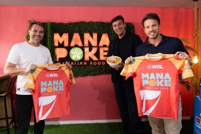 Mana Poke, do Grupo Boali & Co, anuncia parceria com WSL para o VIVO Rio Pro