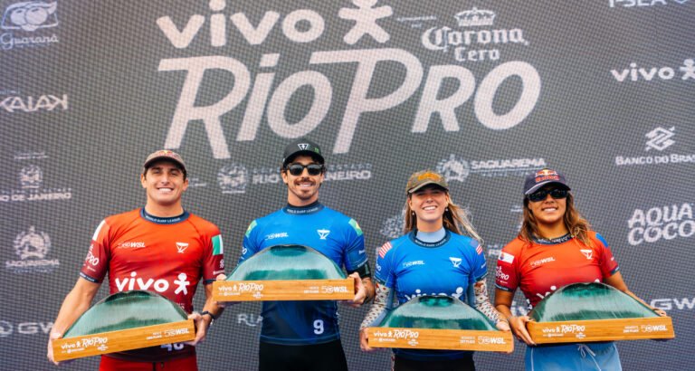 Yago Dora e Sawyer Lindblad vencem o VIVO Rio Pro apresentado por Corona Cero