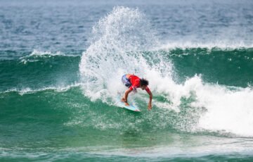 Jackson Bunch assume liderança provisória do Challenger Series após maior nota no segundo dia de disputas do Banco do Brasil São Sebastião Pro